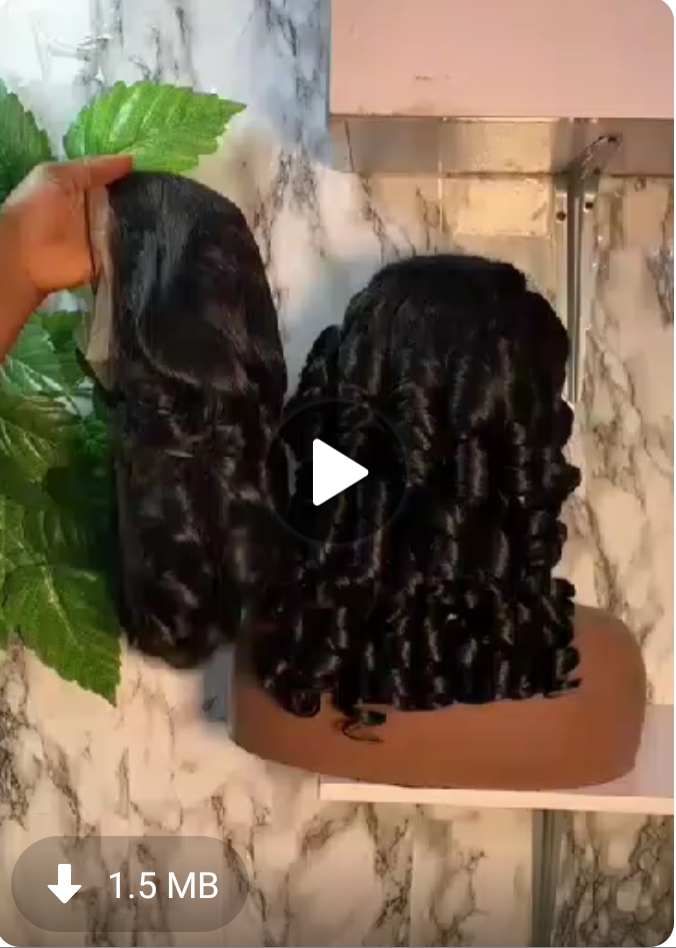 BD 027 Full Frontal Bouncy Wig